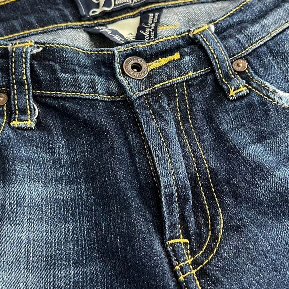 LUCKY BRAND ASHFORD CLASSIC RIDER EMBROIDERED CASUAL EVERYDAY WEAR PREMIUM JEANS - Picture 5 of 13